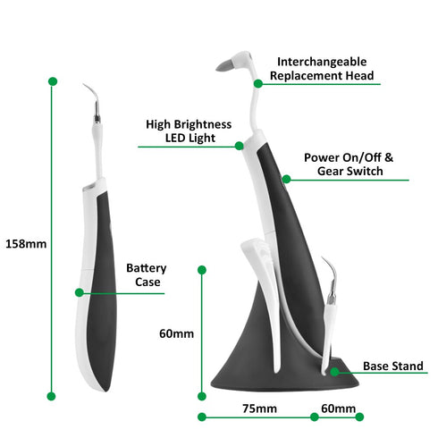 Nursing Electric Teeth Washer Teeth Whitening Device - ROUTINE FASHION